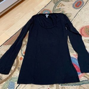 Splendid Black Long Sleeve T shirt